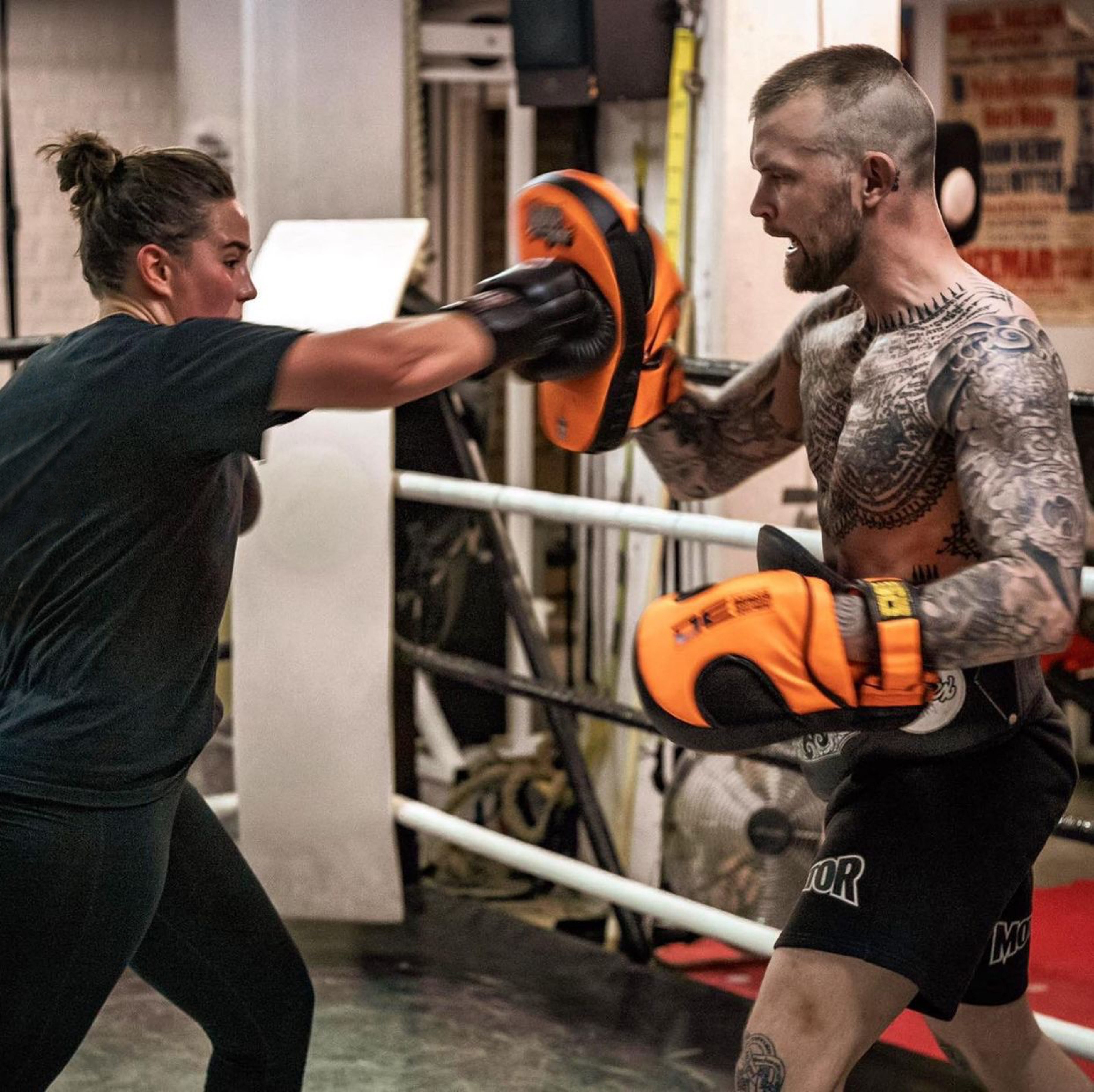 Natural born fighter