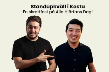 Standupkväll i Kosta – En skrattfest på Alla Hjärtans Dag!
