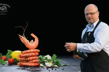 Three-course seafood menu – an evening for all the senses