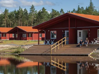 Kosta Lodge stuga vid vatten