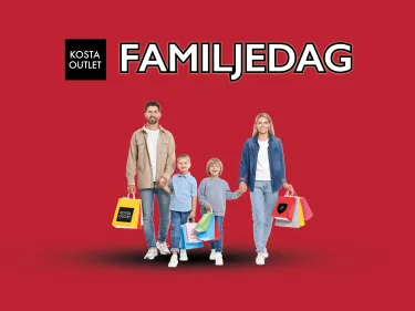 Familjedag på Kosta Outlet