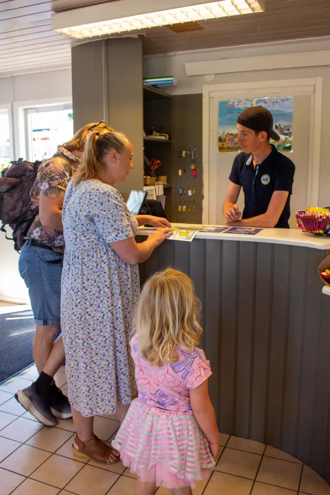 Reception Kosta Bad & Camping