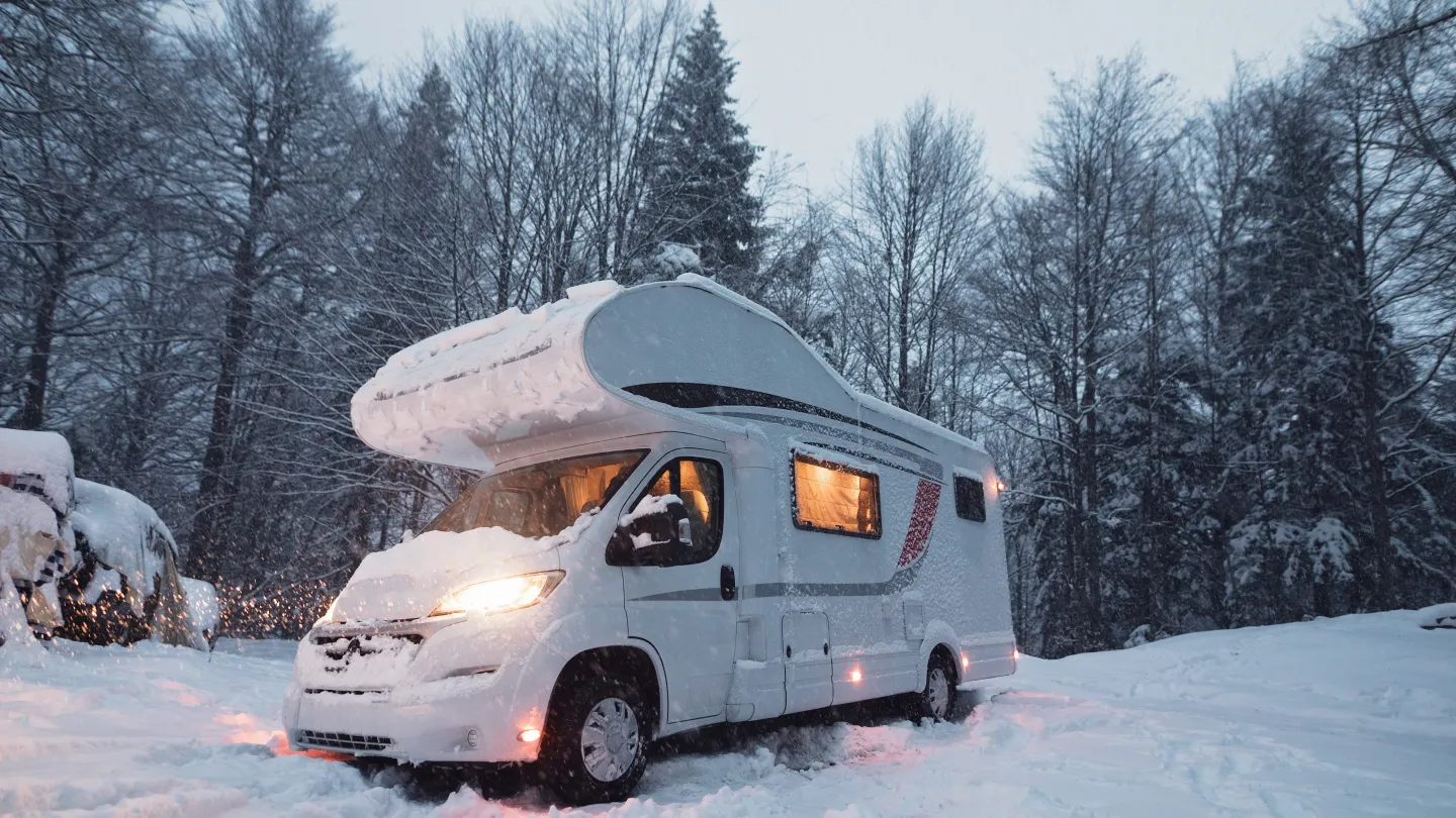 Husbil i vintern