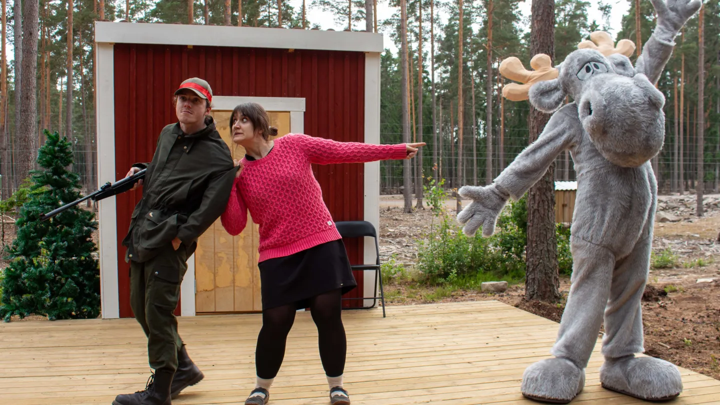 Hälgeteater vid safariparken