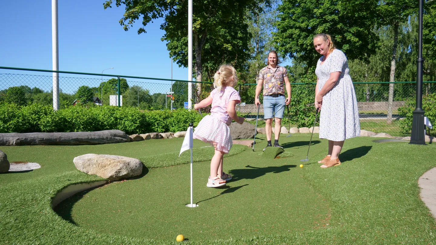 Äventyrsgolf på Kosta Lodge